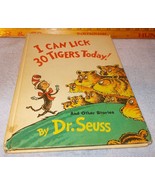I Can Lick 30 Tigers Today Dr. Suess Book Classic 1969 Hardcover Random ... - $24.95