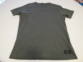 Polo By Ralph Lauren Men's short sleeve cotton t shirt charcoal L EUC@ - $23.16