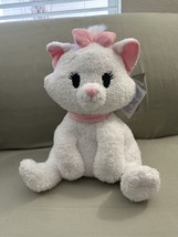 Disney Parks Marie from the Aristocats Weighted Emotional Support Plush Doll NEW