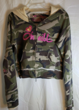 Girls O’Neill Camo Jacket with hood Youth Large - $24.79