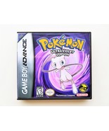 Pokemon Ultra Violet Version Gameboy Advance GBA SP w/ Custom Case US Seller - $23.99