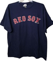 Boston Red Sox MLB  Men's T-shirt  Size XL  Navy Blue  Delta Pro Weight  New - $13.09
