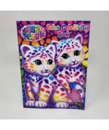 2015 LISA FRANK COLOR + ACTIVITY COLORING BOOK PHOTO FRAME ON THE BACK - $13.10