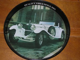 Vintage General Tire 1929 Mercedes-Benz SSK Drophead Coupe Metal Adverti... - $7.69