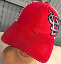St. Louis Cardinals Womens Fit Sequined Adjustable Baseball Cap Hat - $15.23