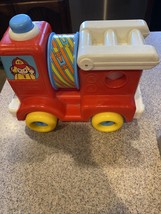 Vintage 1980s Playskool Busy Fire Truck Collectible Toy - $11.30