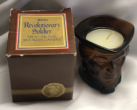 Avon Smokers Candle Revolutionary Soldier Fresh Aroma Vintage - $16.24