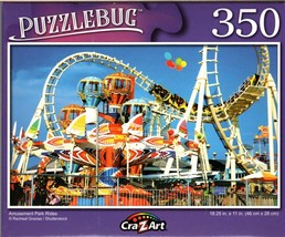 Amusement Park Rides - 350 Pieces Jigsaw Puzzle - $14.84