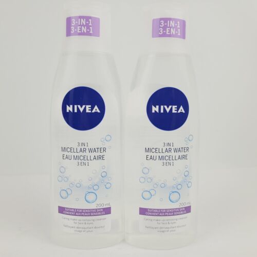 Primary image for 2x NIVEA Sensitive 3-in-1 Micellar Cleansing Water 6.7fl ozMakeup Cleanser