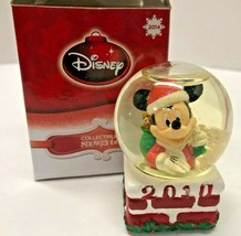 JC PENNEY 2010 Mini Disney Mickey Mouse Snow Globe Snowglobe - $19.80