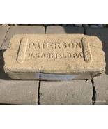 Vintage antique reclaimed Paterson Clearfield Pa Paver Bricks block - $19.98