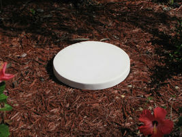 16"x2" ROUND PLAIN CONCRETE STEPPING STONE MOLD, MOULD- MAKE FOR PENNIES EACH image 3