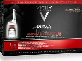 Vichy Dercos Clinical 5 MEN MAN 12x6ml  21x6ml 36x6ml OR Anti - Dandruff... - $12.09+