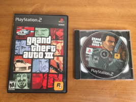 Grand Theft Auto III & GTA Liberty City Stories Playstation 2 PS2 2 Discs 1 Case - $13.95