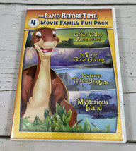 The Land Before Time II-V 4-Movie Family DVD - $3.99