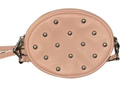 NEW Sam Edelman Circus Women Pink Vegan Faux Leather Stud Crossbody Belt Bag image 1