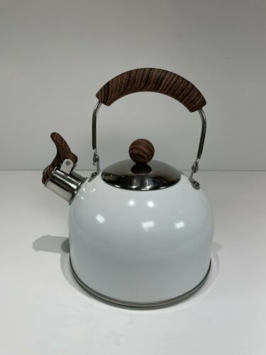 Oneida 2qt Induction Ready Stainless Steel Whistling Tea Kettle