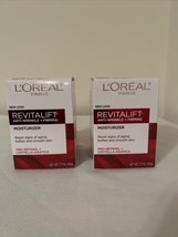 Lot Of 2 L&#39;Oréal Revitalift Anti-Wrinkle and Firming Moisturizer - 1.7oz... - $25.72