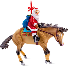 Horses 2022 Holiday Collection | Santa Ornament - Santa Reiner | Model # - $34.40
