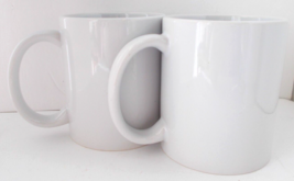 2X Christmas Morning Mugs Coffee Cups JOY &amp; PEACE - $16.82