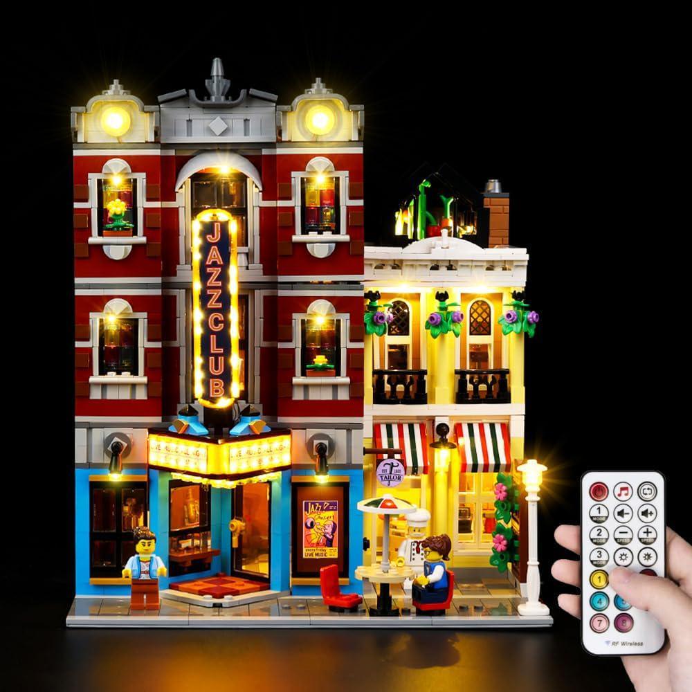 Kyglaring LED Lighting Kit for Lego City Road Plates and Lights Set  Compatible with Lego 60304 Building Kit - Not Include The Model (Classic  Version)