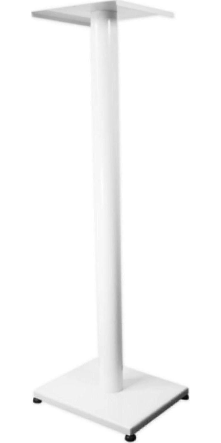 Pair 37 Steel White Stands for KEF Q350 Bookshelf Speakers Speaker