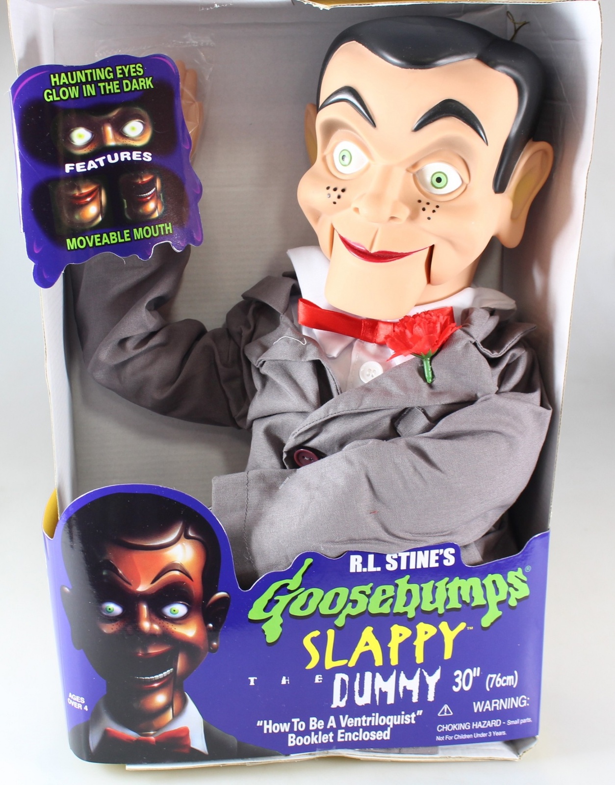 Slappy Dummy, Ventriloquist Doll Star of Goosebumps, Famous