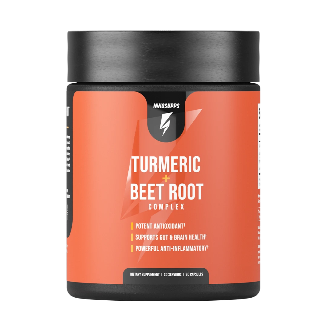 Inno Supps Turmeric Beet Root Complex Antioxidant Gut Health Anti Inflammatory Weight Loss