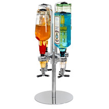 Costway Set of 2 Cold Draft Beer Tower Dispenser 3L Plastic w/LED Lights New