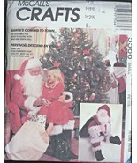 McCall&#39;s Sewing Pattern 5566 Santa Suit Size 34, 36 Santa Doll 25&quot; Uncut... - $5.08