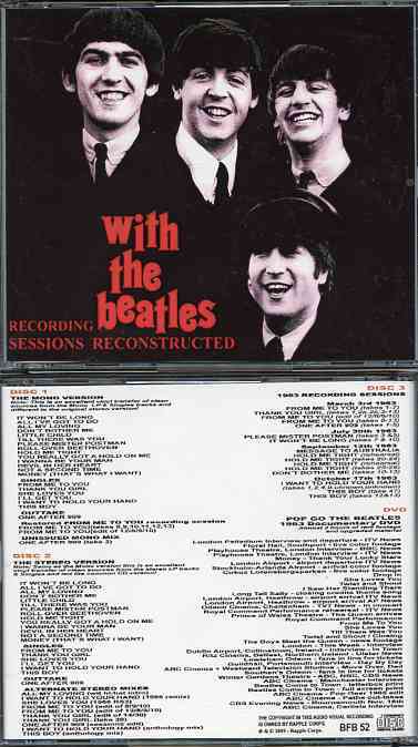 The Beatles - With The Beatles Recording Sessions Reconstructed ( 3 CD ...