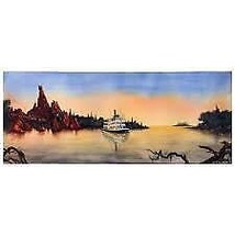 Disney Deluxe Art Print Up The Lazy River Kevin-John New - $128.69