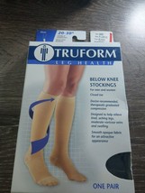 Truform Classic Medical 20-30  Closed Toe Below the Knee. Black Firm XL. - $18.69