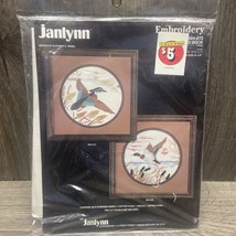 Janlynn Mallard Ducks Counted Cross Stitch Kit 2 In 1 Pattern #04-673 04-672 - $12.98