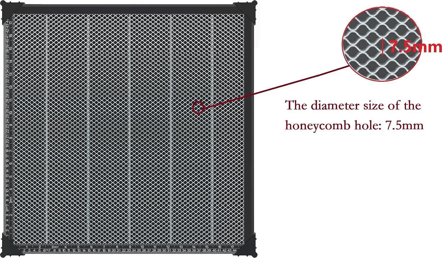Honeycomb Working Panel, 20 x 20 x 0.8 inch Laser Bed for Laser