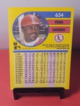 Pedro Guerrero - St. Louis Cardinals (MLB Baseball Card) 1991