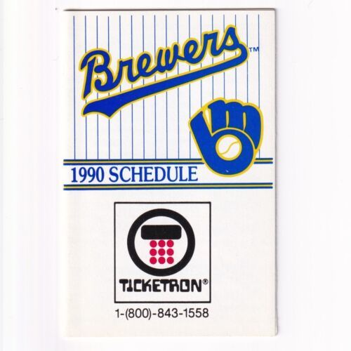 ATLANTA BRAVES ~ 1993 Ticket vs Cubs & Pocket Schedule ~ FREE SHIPPING