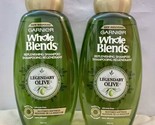 2 Pack LARGE Garnier Whole Blends Legendary Olive Replenishing Shampoo 2... - $49.49