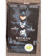Vintage 1992 WB DC Comics Batman Returns Movie VHS Tape 1st Print Factor... - $149.99