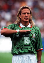 Aba Sport Mexico Authentic 1998 World Cup Soccer Jersey