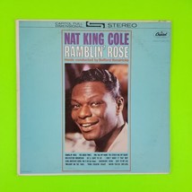 Nat King Cole Ramblin&#39; Rose LP Orig 1962 STEREO Press ST-1793 VG+ ULTRAS... - $11.10