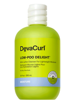 DevaCurl Low-Poo Delight Cleanser, 12 ounce