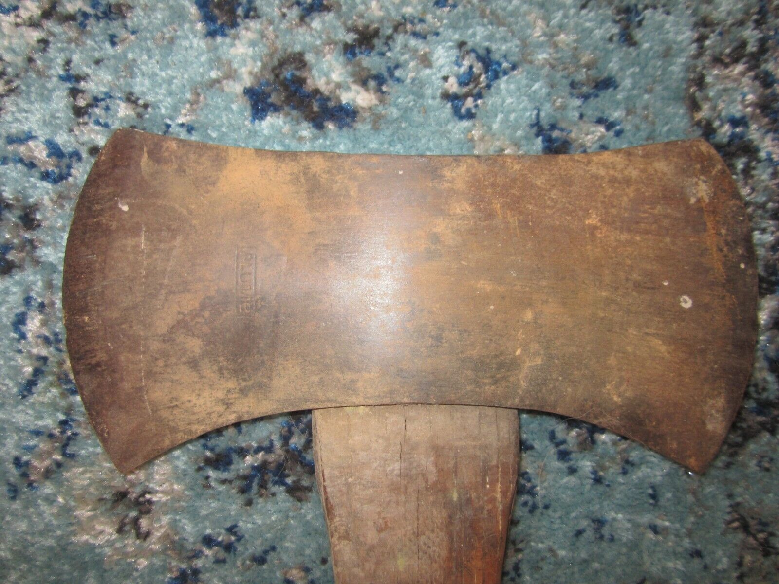 VINTAGE PLUMB DOUBLE BIT AXE WITH HANDLE 35" LONG Axes, Hatchets