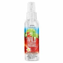 Avon Naturals Strawberry & Natural Yoghurt Body Mist Body Spray 100 ml Rare New - $19.99