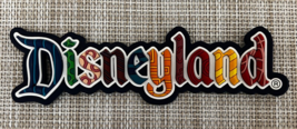 Disneyland Anaheim California Fridge Magnet Souvenir Spell Out Colorful 5" New! - $27.08