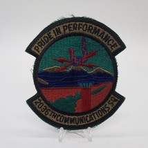 Vintage US Air Force 2036th Communications Squadron Pride In Performance Patch - $14.73