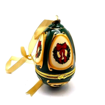 Valerie Parr Hill Musical Mr. Christmas Tree Egg Ornament 2007 - $27.00
