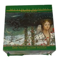 1000pc Mystical Realms Winter Rose Jigsaw Puzzle USA Made Ceaco Kinuko y. Craft image 1