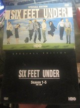 Six-Feet-Under Complete Series DVD Seasons 1-5 24 Discs coffin case - $37.37
