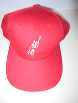 Coca-Cola Bottle Logo 100% Cotton Baseball Cap Hat- NEW - $9.41
